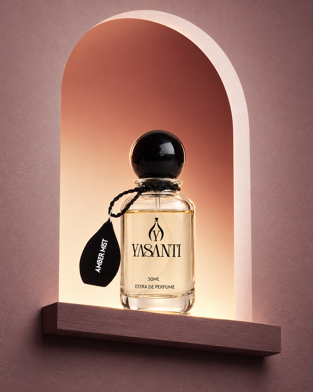 Amber Mist – 40% Extrait de Parfum | Unisex | 50 ml