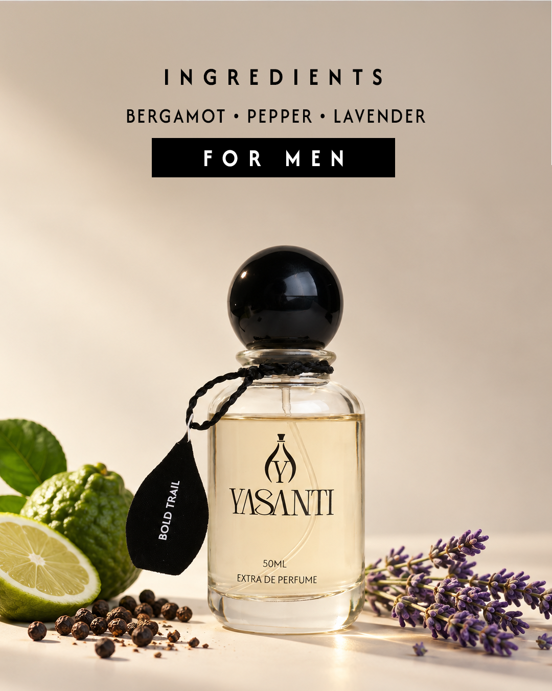 Bold Trail – 40% Extrait de Parfum | Men | 50 ml