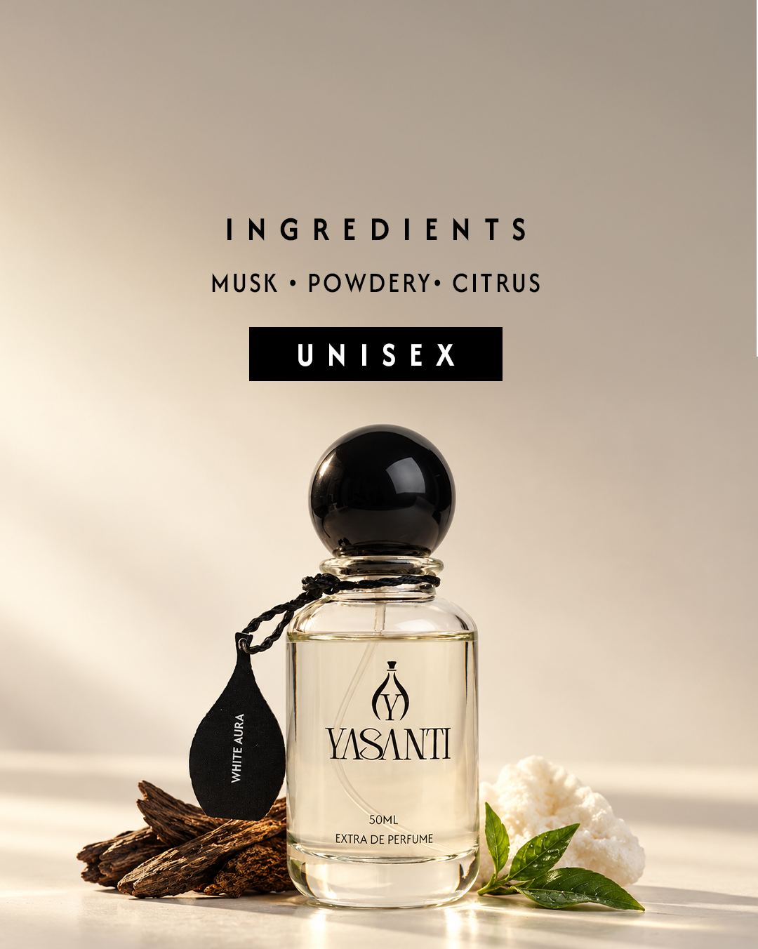 White Aura – 40% Extrait de Parfum | Unisex | 50 ml